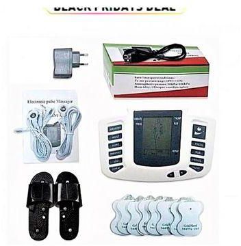 8 Pads Therapy Stroke Slimming Massage Machine With Slippers