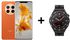 Huawei Mate 50 Pro 512GB Orange 4G Smartphone + GT 3 SE Watch
