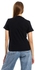 Mesery Woman Short Sleeve T-Shirt -Printed - Black
