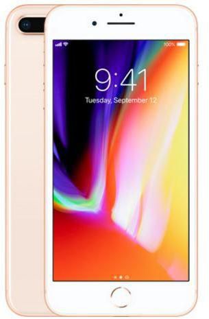 Apple iPhone 8 Plus with FaceTime - 256GB, 4G LTE, Gold, 5.5 Inch