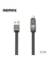 Remax RC-042T 2x1 Micro-USB/Lightning Sync Cable - Black