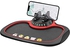 Karomouj KMA486 Anti-Slip Car Dashboard Rubber Mat | Non-Slip Pad with Phone Holder | 360 Degree Rotating Phone Holder for Phones,GPS, Sunglasses, Keys, Coins (Black Pack of 1)