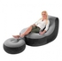 Intex Inflatable Ultra Lounge Chair With Footrest & Pump