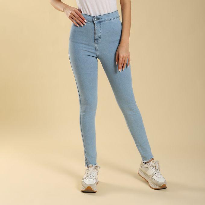 Menta By Coctail Trouser Jeans - Light Blue