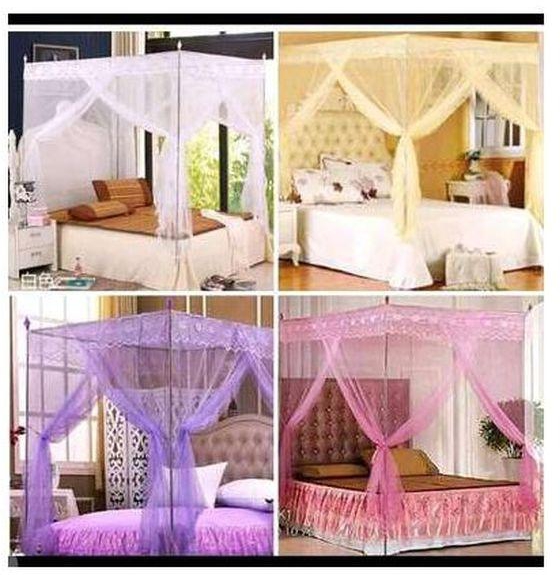 5 By 6 Mosquito Net With Metallic Stand Straight Net