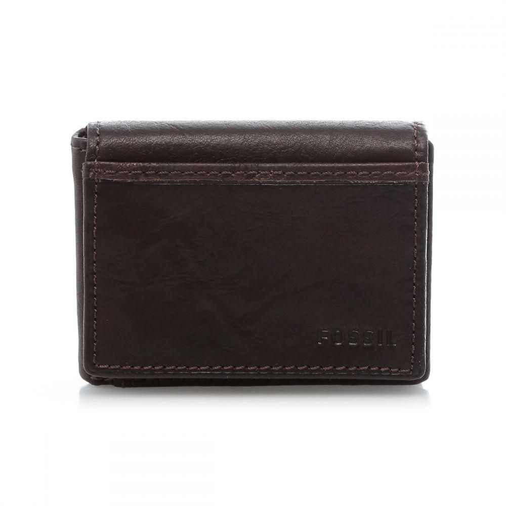 Fossil ML3255200 Ingram Executive Bi-fold Wallet for Men - Leather, Brown