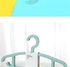 Miniso Simple Multipurpose Clothes Hanger 5 Pack - Mint Green