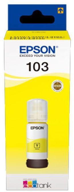 Epson ايبسون 103 زجاجة حبر 65 مل - اصفر موديل (C13T00S24A)