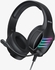 Bwoo Stereo Sound Wired Gaming Headset With Mic, Black - Bx022