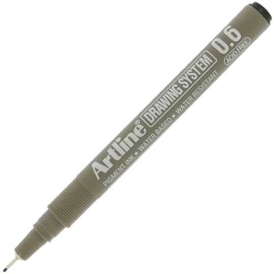 Artline 236 Drawing System Pen 0.6mm, Black [EK236]