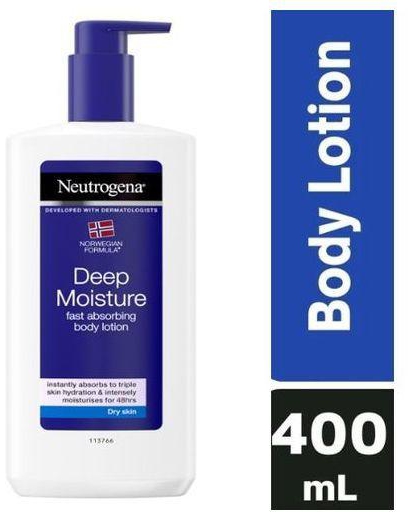 Neutrogena Deep Moisture Fast Absorbing Body Lotion- 400ml