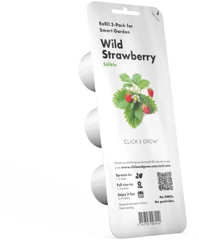 Click & Grow Wild Strawberry Plant Pod (20.5 x 8.3 x 6.8 cm)