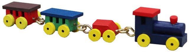 Generic Little Train Toy Mini Train Toy Model Multicolor
