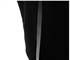 Stretchy Midi High Waist Slitted Pencil Skirt - Black