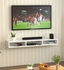 Modern Home Wall Mounted TV Unit, Cabinet 110 Cm (White)