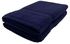 Daffodil (Navy Blue) Premium Bath Towel (70x140 Cm-Set of 2) 100% Cotton, Highly Absorbent and Quick dry, Hotel and Spa Quality Bath linen with Stripe Diamond Dobby-500 Gsm