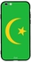 Thermoplastic Polyurethane Skin Case Cover -for Apple iPhone 6s Plus Mauritania Flag Mauritania Flag