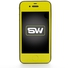 Slickwraps Color Yellow Wraps for iPhone 4/4s