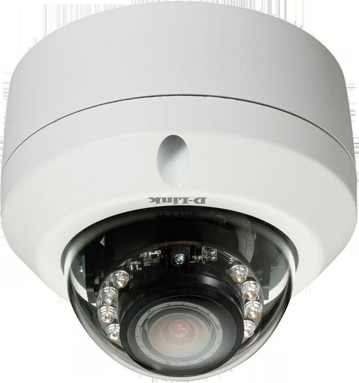 D-LINK DCS-6315 HD Outdoor Fixed Dome Camera with Color Night Vision