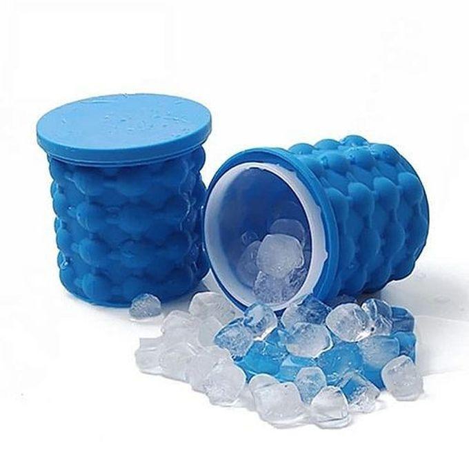 Silicone Ice Cube Maker And Bucket