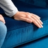 SMEDSTORP 3-seat sofa - Djuparp/dark green-blue oak