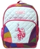 Printed Backpack White/Red/Green