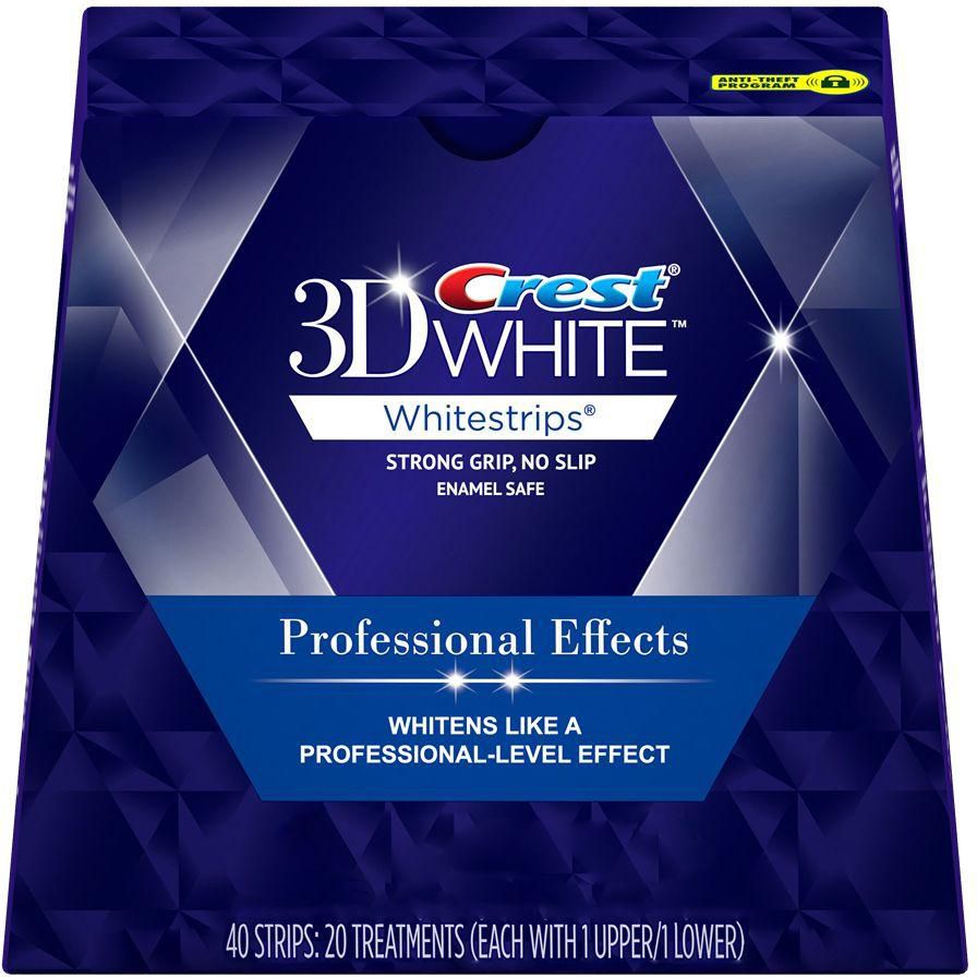 Crest 3D White Strips, Professional Effect - 40 Pcs