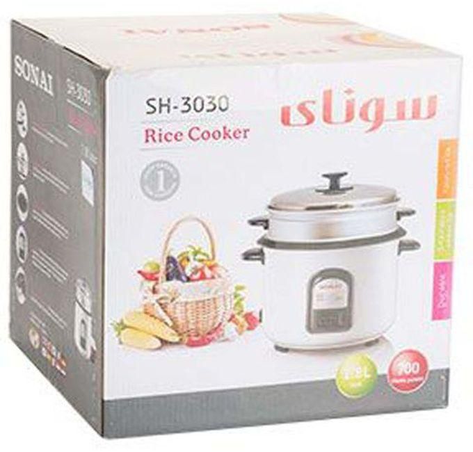 Sonai Sh-3030 Rice Cooker - 1.8 L