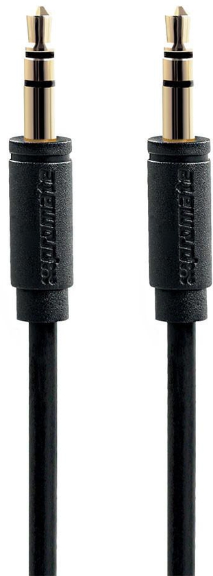 Promate linkMate-A1L Premium 3.5mm flexShield AUX 3M Audio Cable Black