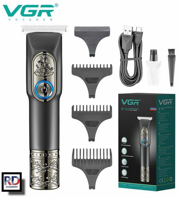 VGR VGR ماكينة حلاقه الشعر الاحترافية القابلة لإعادة الشحن V-963