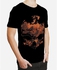 Ibrand Printed-T-Shirt-black