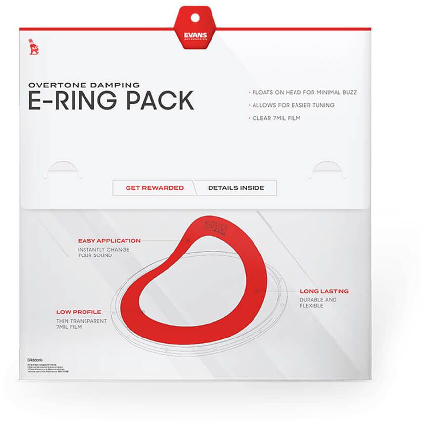 Buy EVANS 14" Snare Drum E-Ring Set Contains a Wide and Narrow Version -  Online Best Price | Melody House Dubai