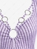 Plus Size V Neck O Ring 3D Ribbed Print T-shirt - L | Us 12