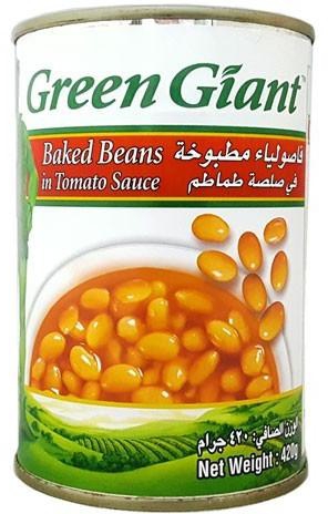 Green Baked Beans in Tomatoes - 420g