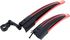 Front And Rear Mudguard For Bicycle - Red