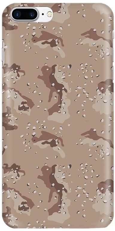 Stylizedd Apple iPhone 7 Plus Slim Snap case cover Matte Finish - Desert Storm Camo