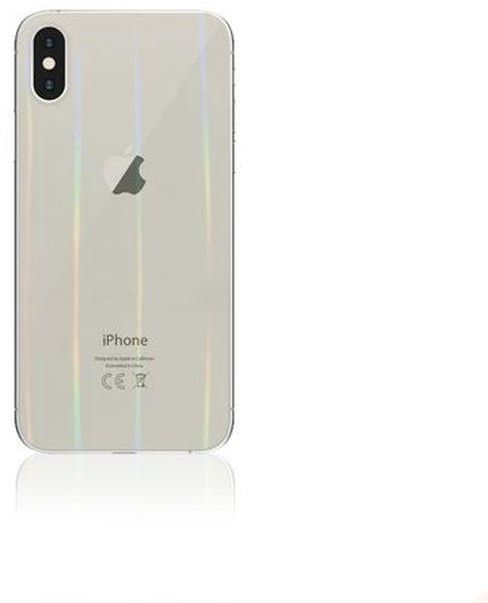 Armor Back Shiny Screen Full Protection With Colors Effect For Apple Iphone XS