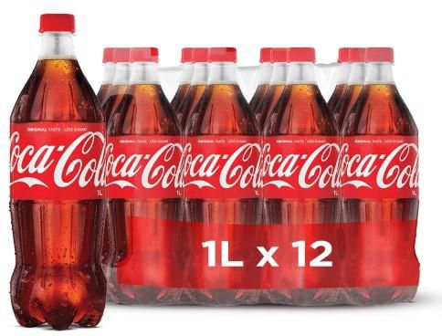 Coca Cola PET  (1Ltr x 12)
