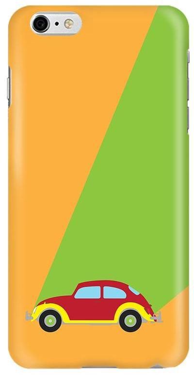 Stylizedd Apple iPhone 6 Plus / 6S Plus Slim Snap case cover Matte Finish - Retro Bug Orange
