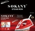Sokany Steam Iron (Steam /Dry/Spray/Automatic Cleaning) 2000w Red/SK-YD-2111