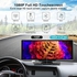 Wireless Touchscreen Car Receiver for Carplay/Android Auto, Portable Car Audio Receiver with Dash Cam and Backup Camera, 9.3" 1080P HD Multimedia Player with Bluetooth FM AUX TF Card, Easy to Install