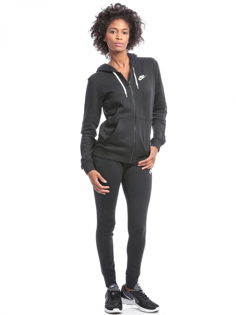 Nike NK803664-010 Sport Suit for Women - Black, White