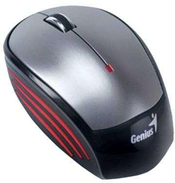 Genius NX-6500 USB Mouse Metallic Silver