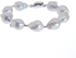 Angie Jewels &amp; Co. Baroque Pearl Bracelet with Sterling Silver