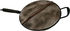 Generic- Granite Wok Frying Pan Double Handed With Wooden Lid