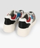 White Multicolour Memory Sneakers