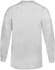 Danami Plain Long Sleeve T Shirt- Light Grey