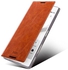 Mofi Rui Series Leather Cover Stand Case for Sony Xperia Z5 / Z5 Dual - Brown