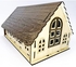 Home shaped wooden tissue box // House shaped wooden tissue box