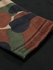 Men's T Shirt Camouflage Patchwork Loose Long Sleeve Top